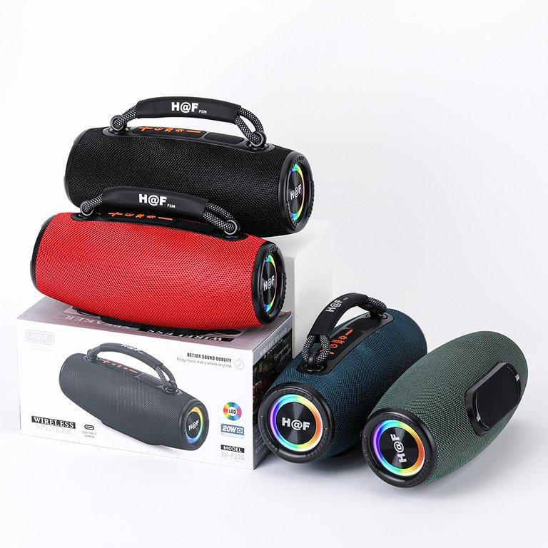 Bocina Bluetooth H@F HF-F226 20W LED